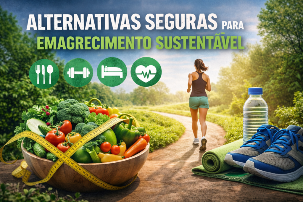 Alternativas seguras para emagrecimento sustentável