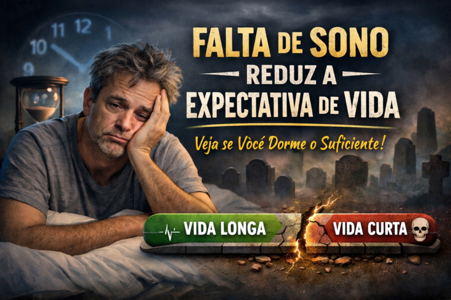 Falta de Sono Reduz a Expectativa de Vida: Veja se Você Dorme o Suficiente